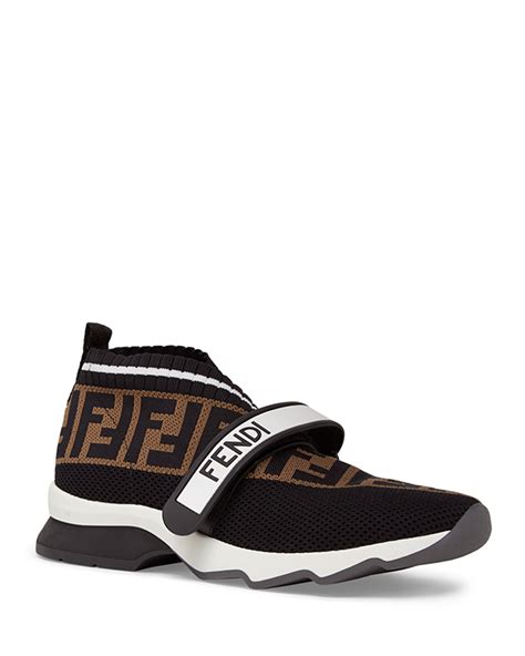 fendi rockoko shoes|Fendi rockoko ff knit sneakers.